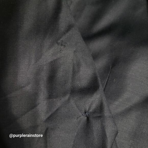 Vtg Lauren Ralph Lauren Wool Blazer 44 R Navy "Flaws" Preppy Academia 90's - Picture 3 of 13